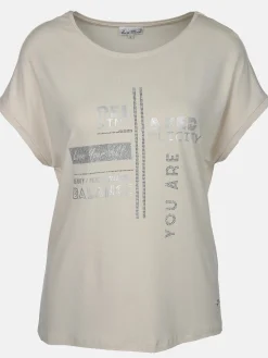 Damen Shirt mit Strassapplikationen