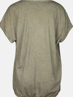 Damen Shirt mit Strassapplikationen