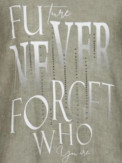 Damen Shirt mit Strassapplikationen