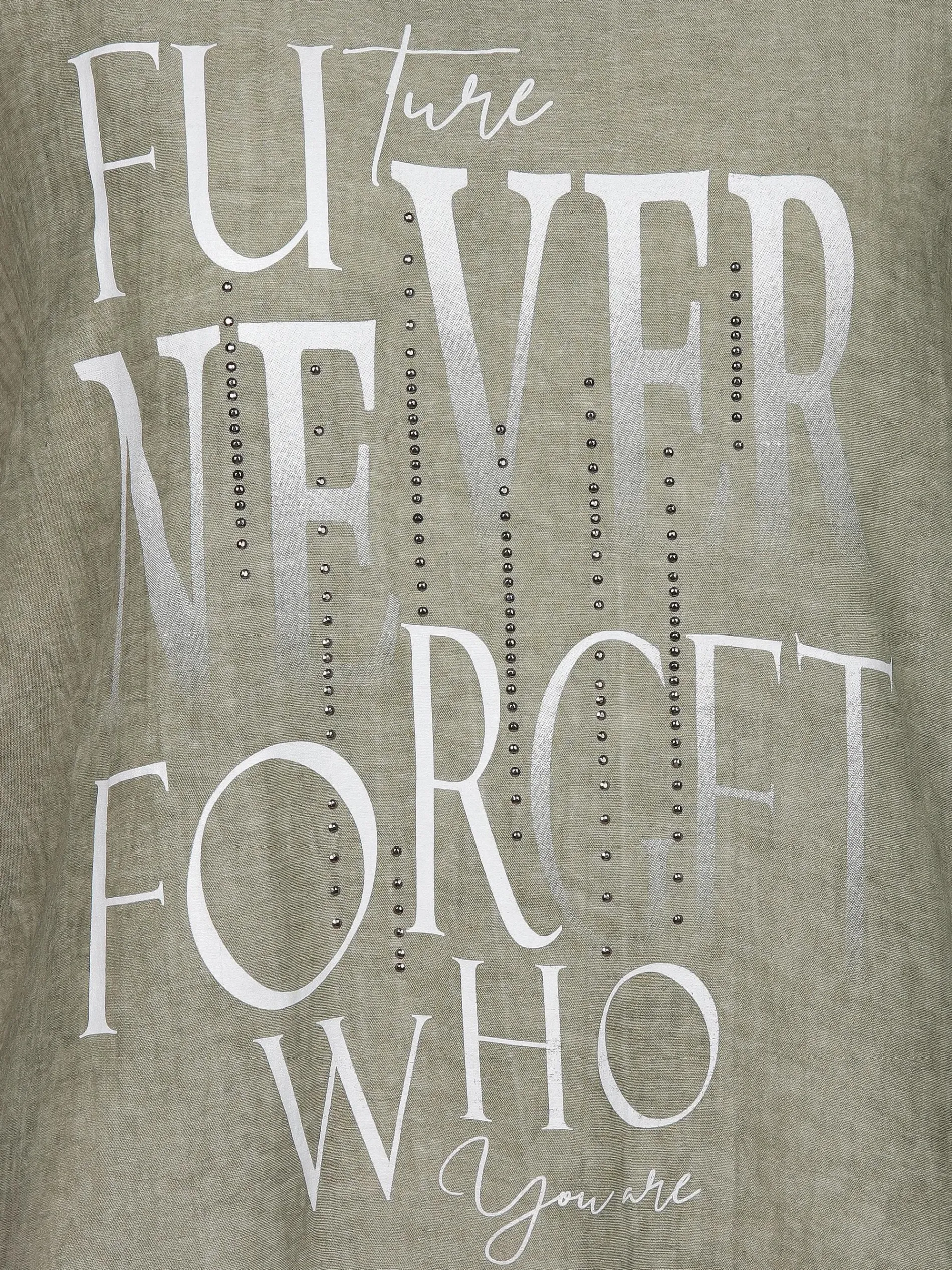 Damen Shirt mit Strassapplikationen