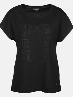 Damen Shirt mit Strassbesatz