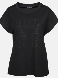 Damen Shirt mit Strassbesatz