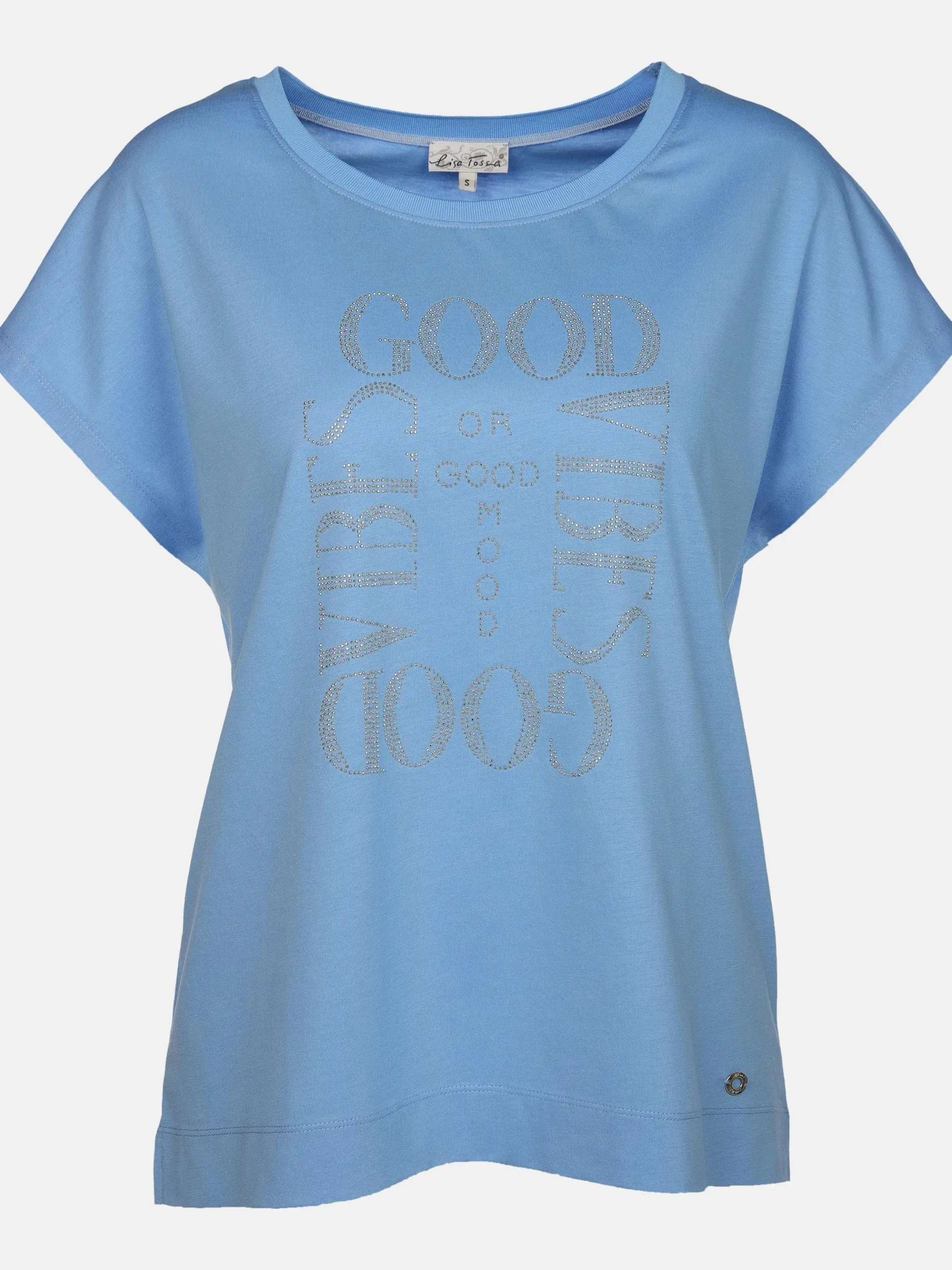 Damen Shirt mit Strassbesatz