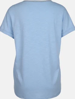 Damen Shirt mit Strassbesatz