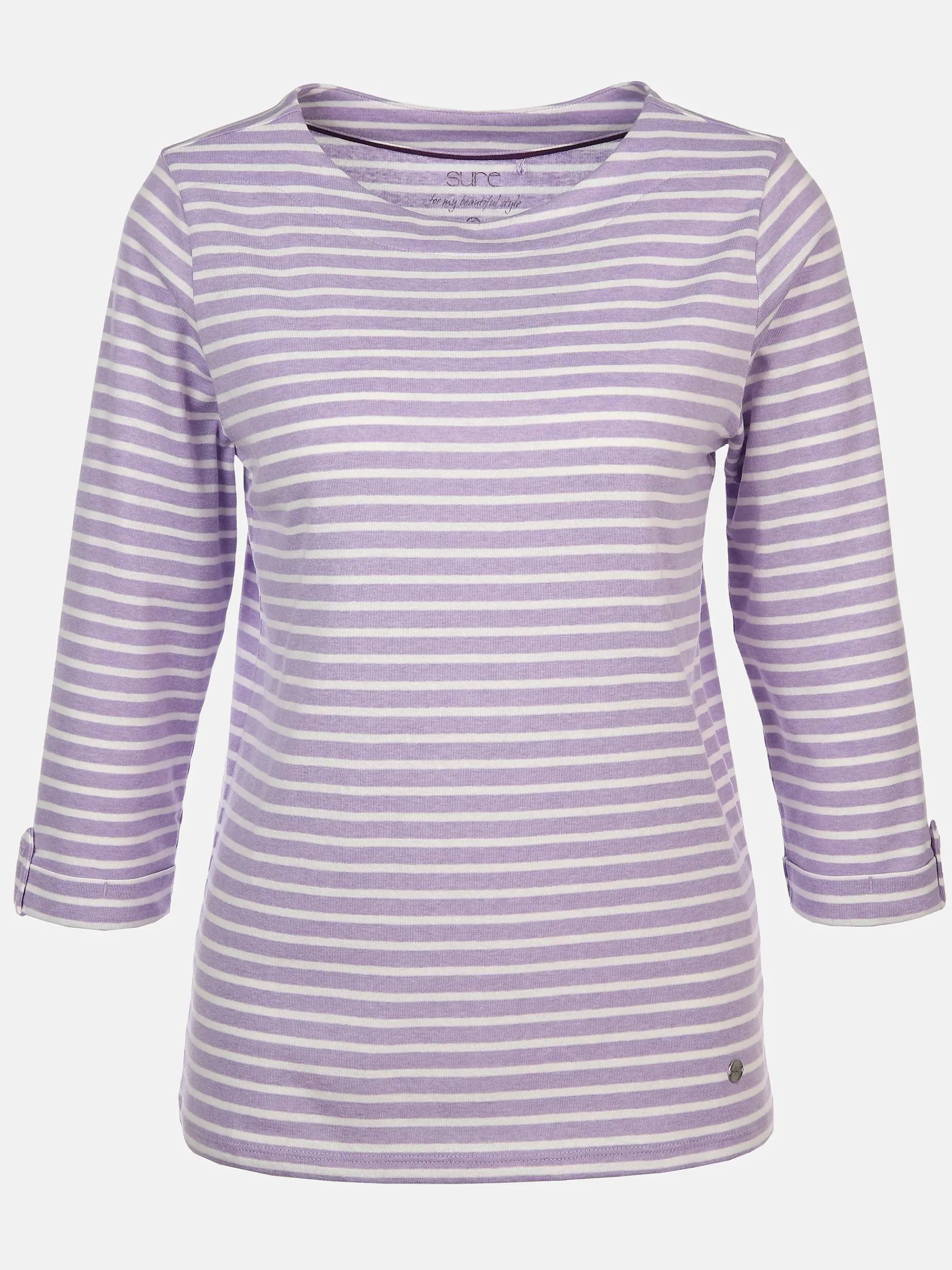 Damen Shirt mit Streifenoptik