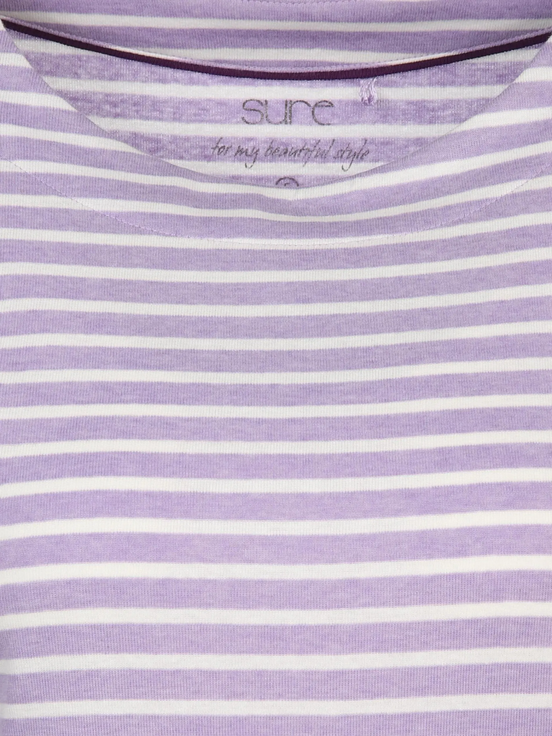 Damen Shirt mit Streifenoptik