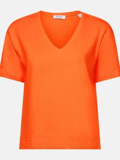 Damen Shirt mit V-Ausschnitt