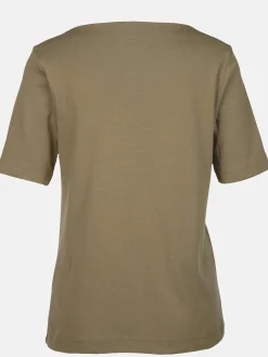 Damen Shirt unifarben