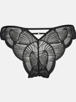 Damen Slip mit Spitze im 2er Pack