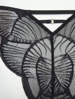 Damen Slip mit Spitze im 2er Pack