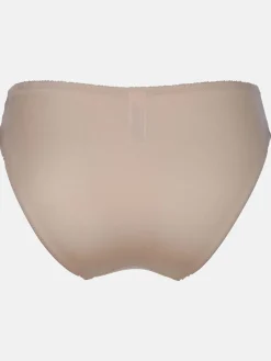 Damen Slip mit Spitzenbesatz