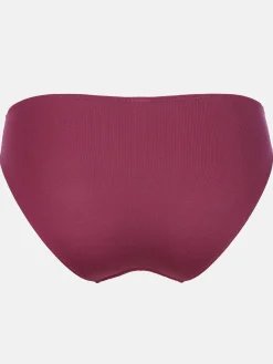 Damen Slip mit Spitzenbesatz