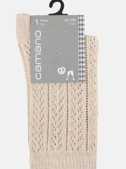 Damen Socken mit Lochmuster