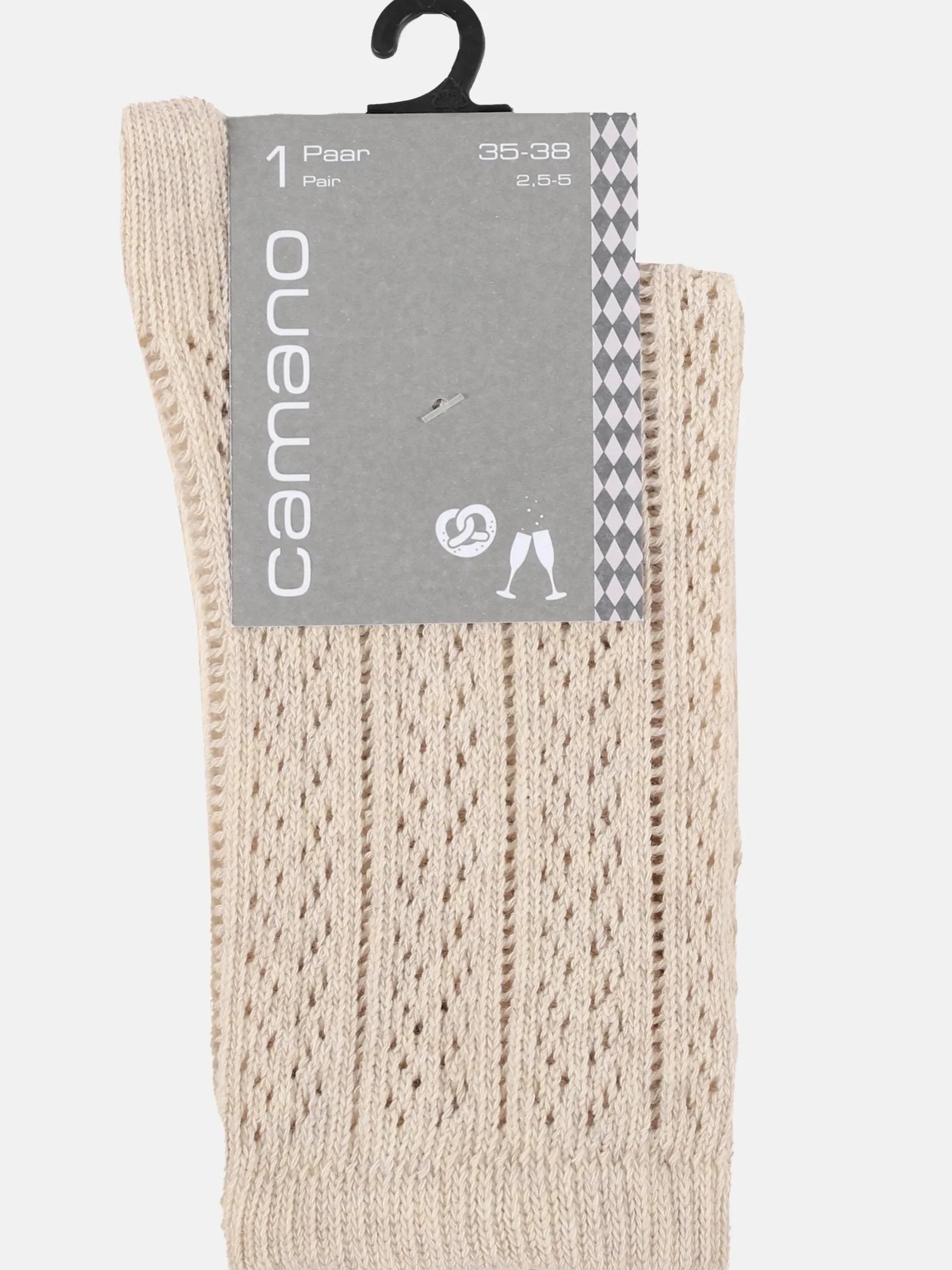 Damen Socken mit Lochmuster