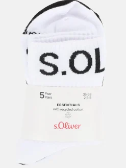 Damen Socken Quarters im 5er Pack