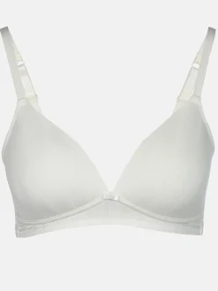 Damen Soft BH mit Spitzenbesatz