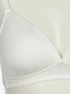 Damen Soft BH mit Spitzenbesatz