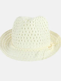 Damen Sommerhut mit Lochmuster