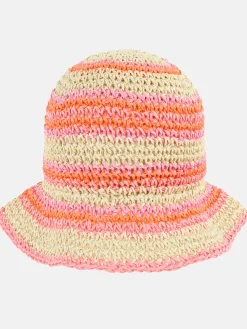 Damen Sonnenhut mit Streifen