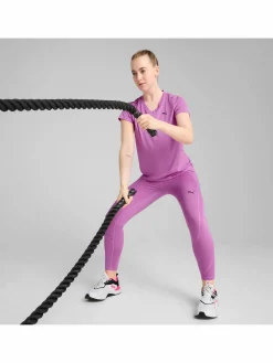 Damen Sportshirt mit V-Ausschnitt