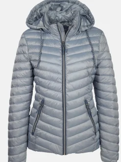 Damen Steppjacke mit abnehmbarer Kapuze