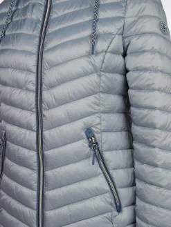 Damen Steppjacke mit abnehmbarer Kapuze