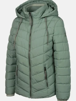 Damen Steppjacke mit abnehmbarer Kapuze