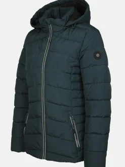 Damen Steppjacke mit abnehmbarer Kapuze