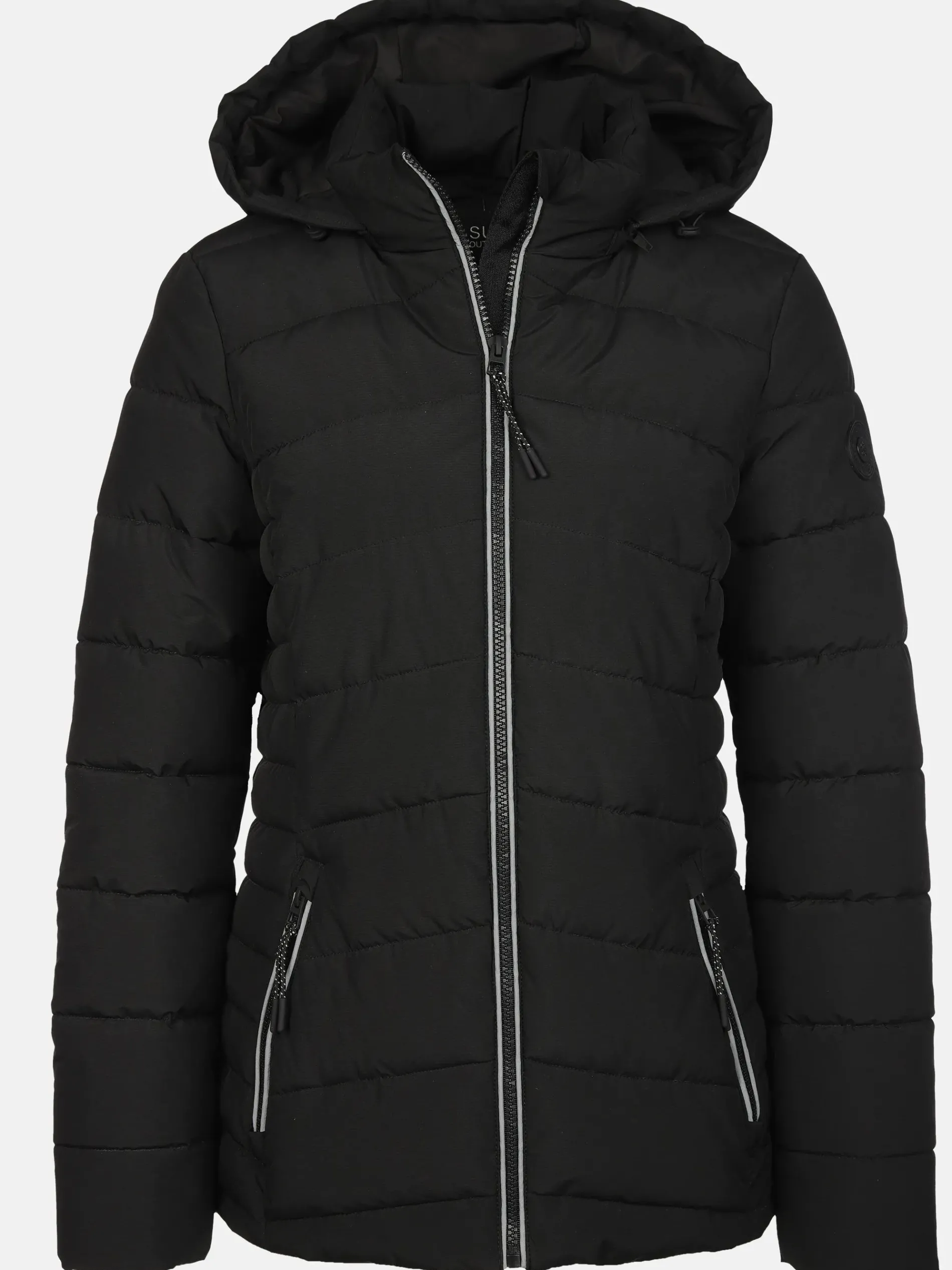 Damen Steppjacke mit abnehmbarer Kapuze