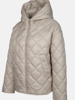 Damen Steppjacke mit Kapuze