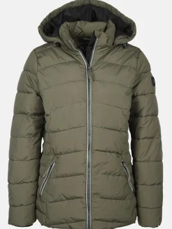 Damen Steppjacke mit Kapuze