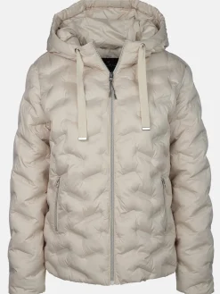 Damen Steppjacke mit Kapuze