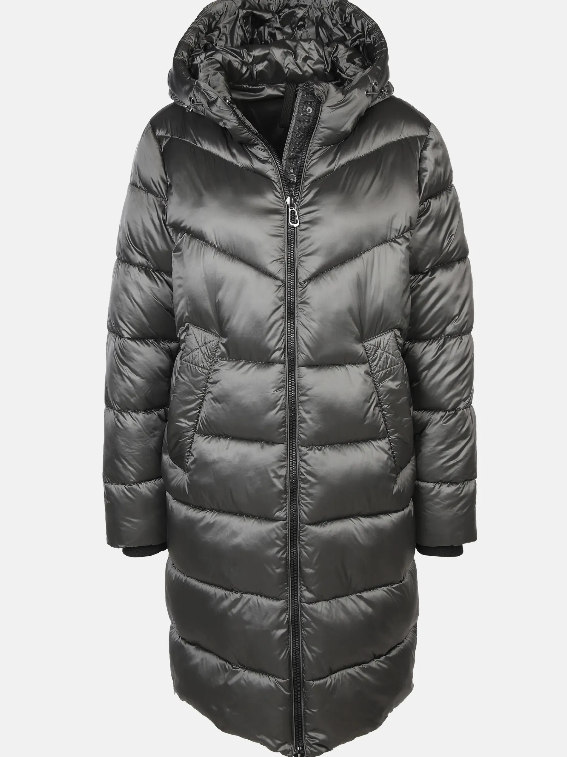 Damen Steppmantel mit Kapuze