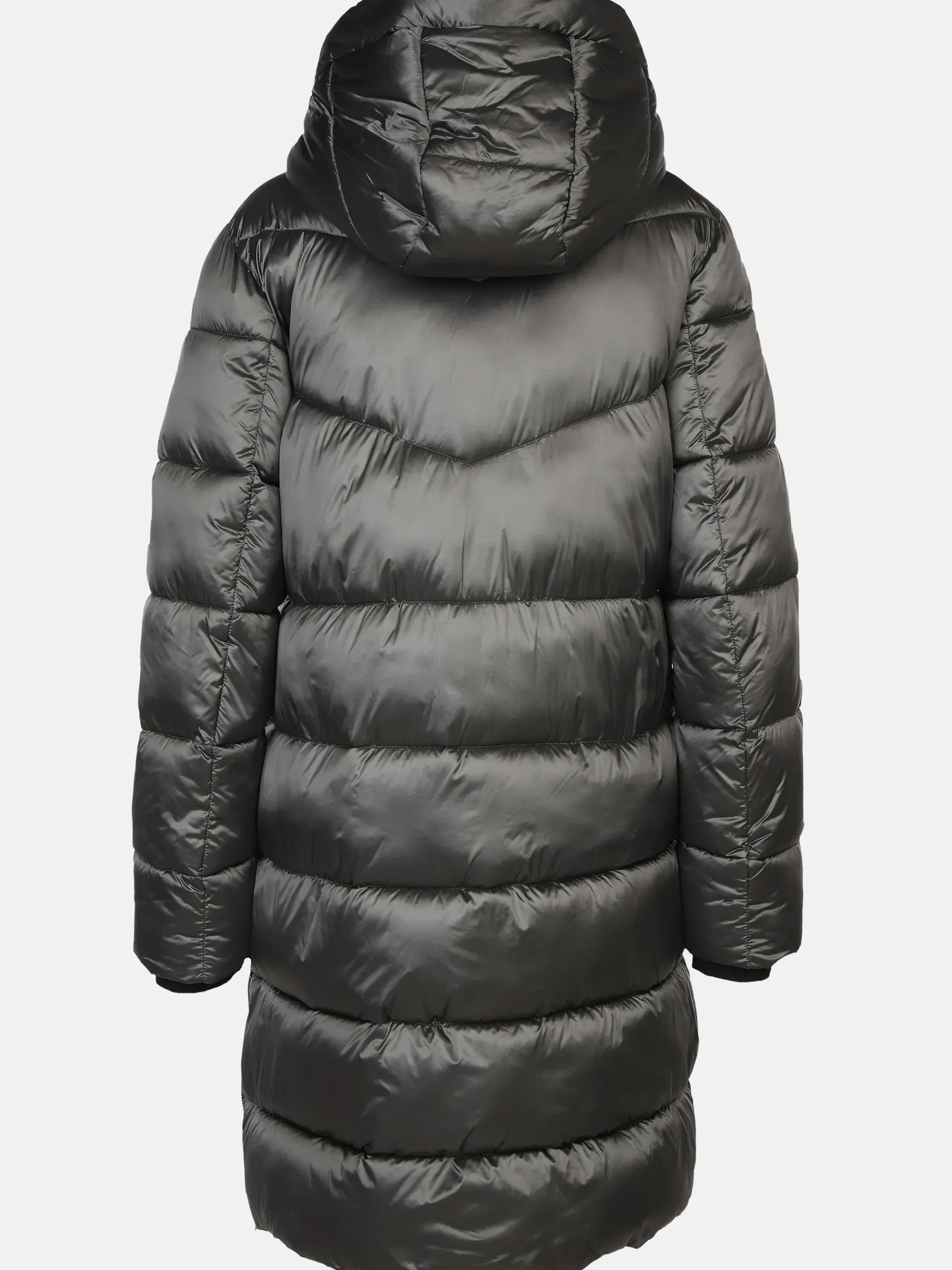 Damen Steppmantel mit Kapuze