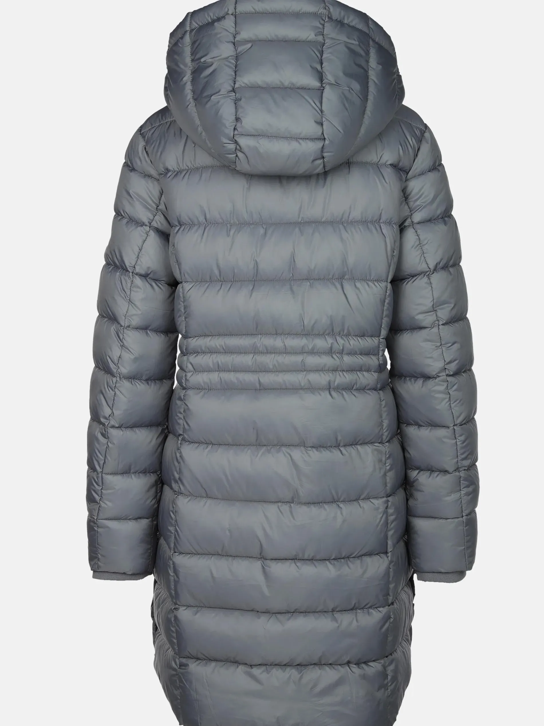 Damen Steppmantel mit Kapuze