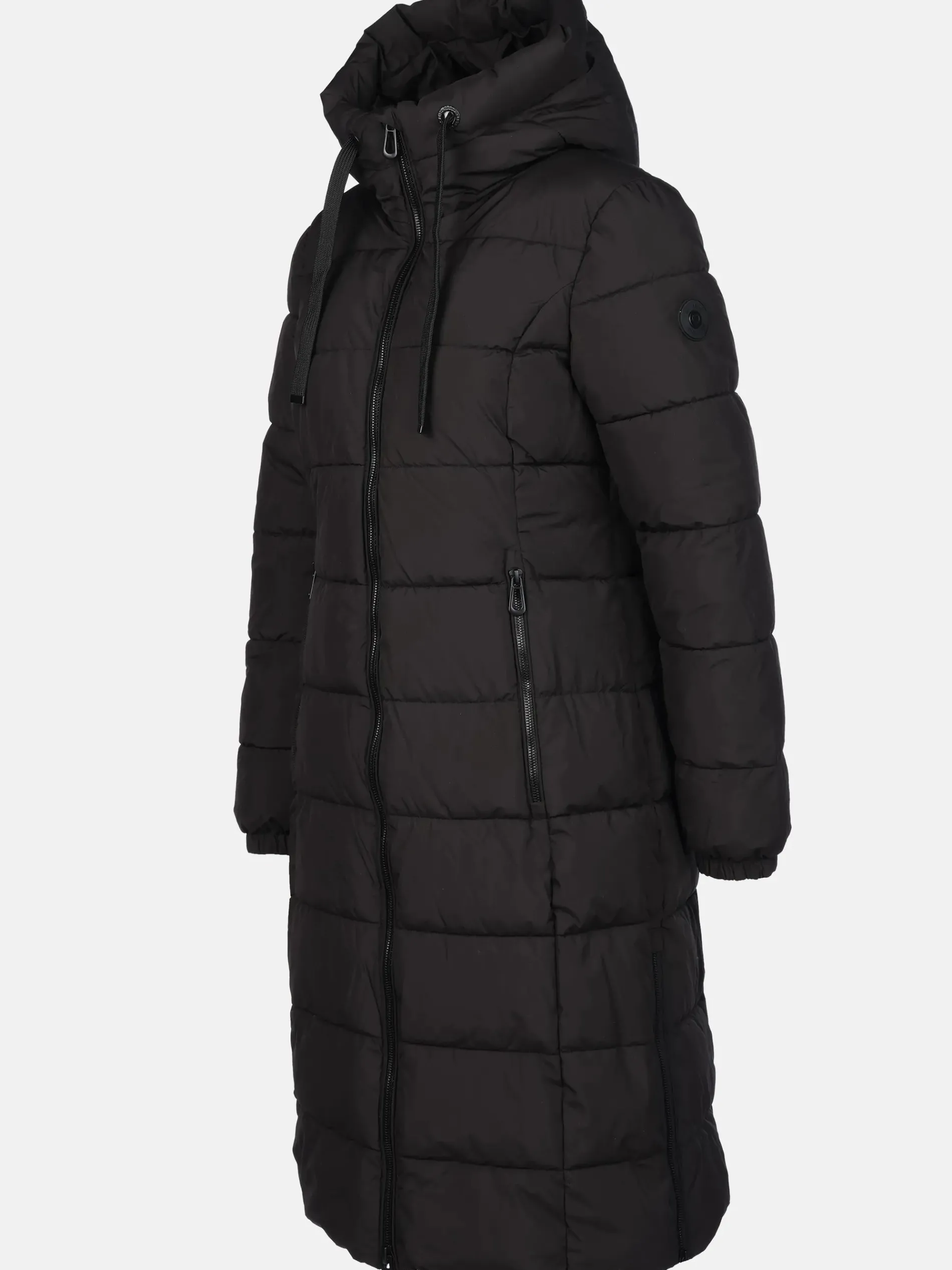 Damen Steppmantel mit Kapuze