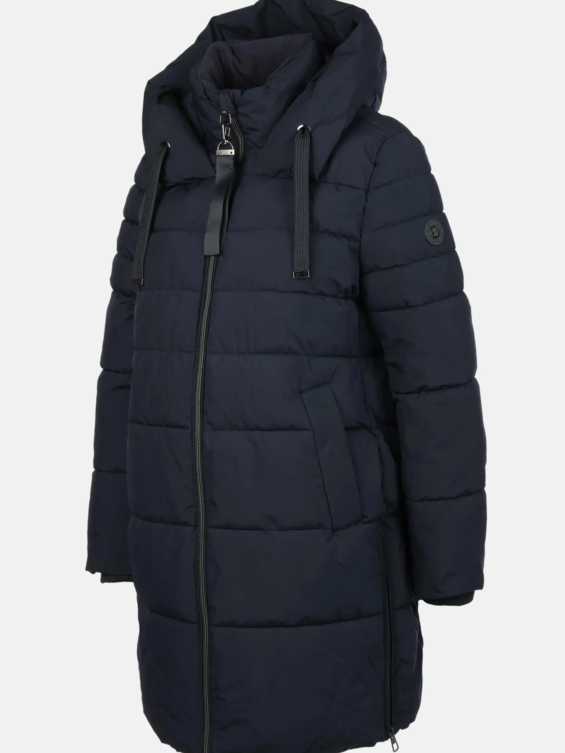 Damen Steppmantel mit Kapuze