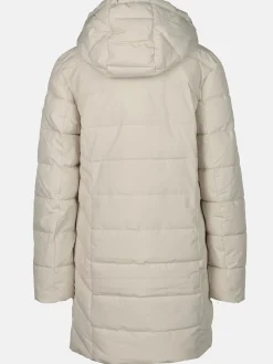 Damen Steppmantel mit Kapuze