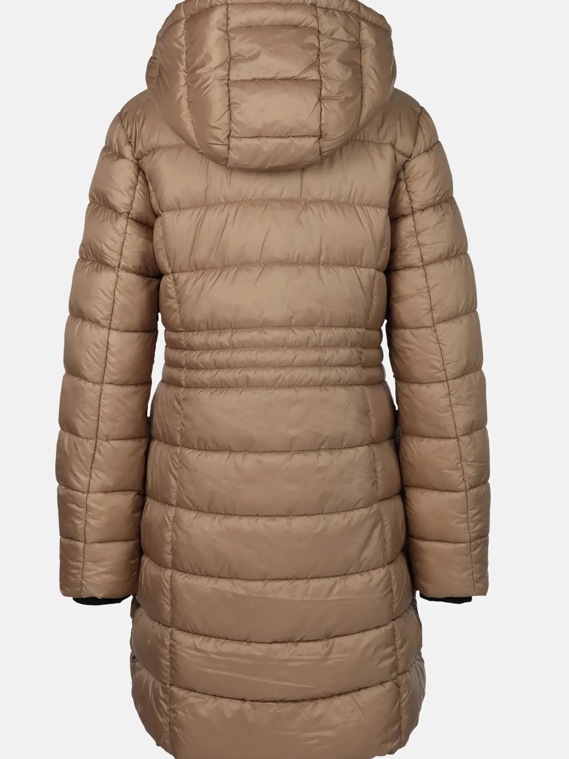 Damen Steppmantel mit Kapuze