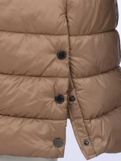 Damen Steppmantel mit Kapuze