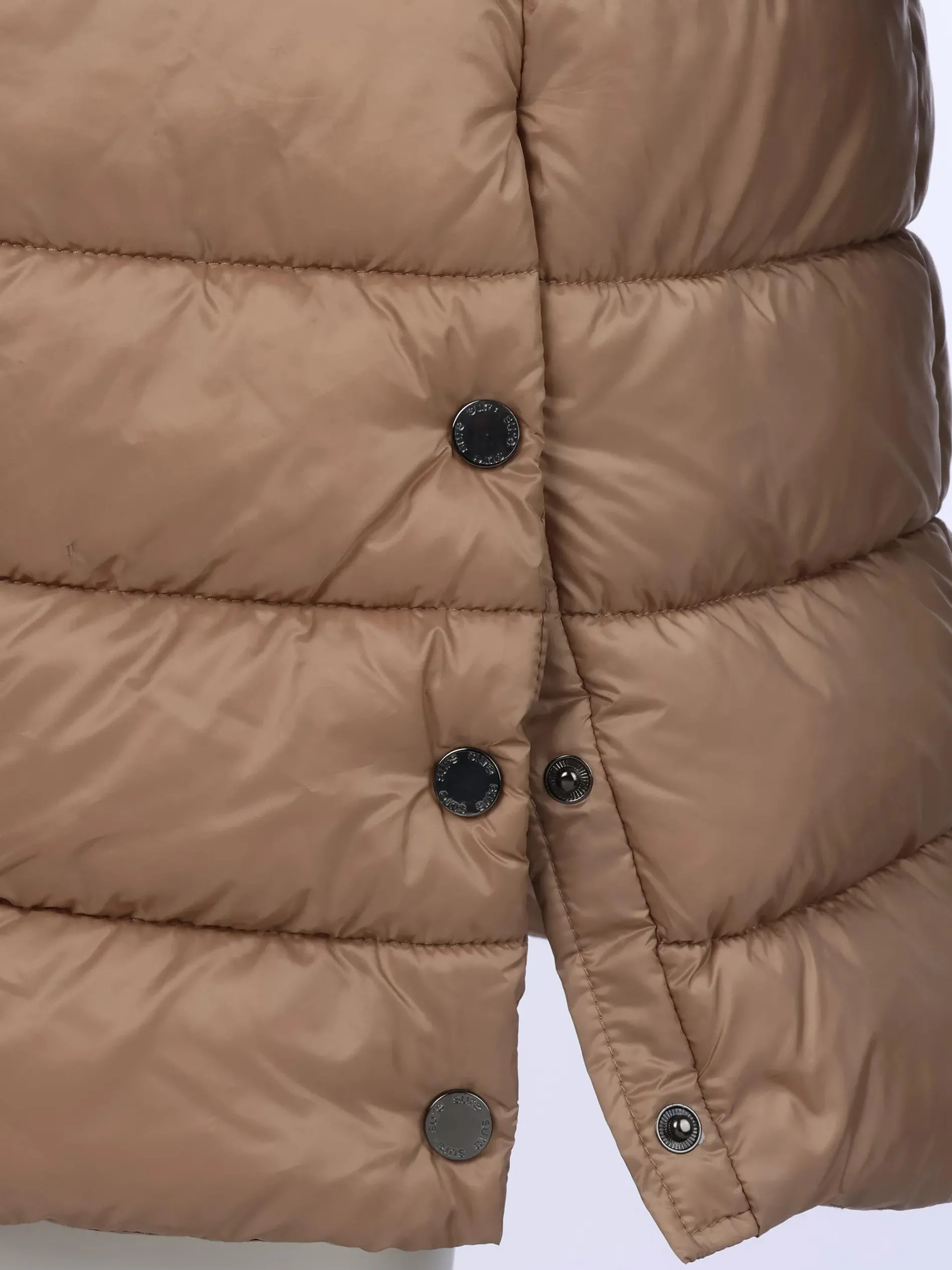 Damen Steppmantel mit Kapuze