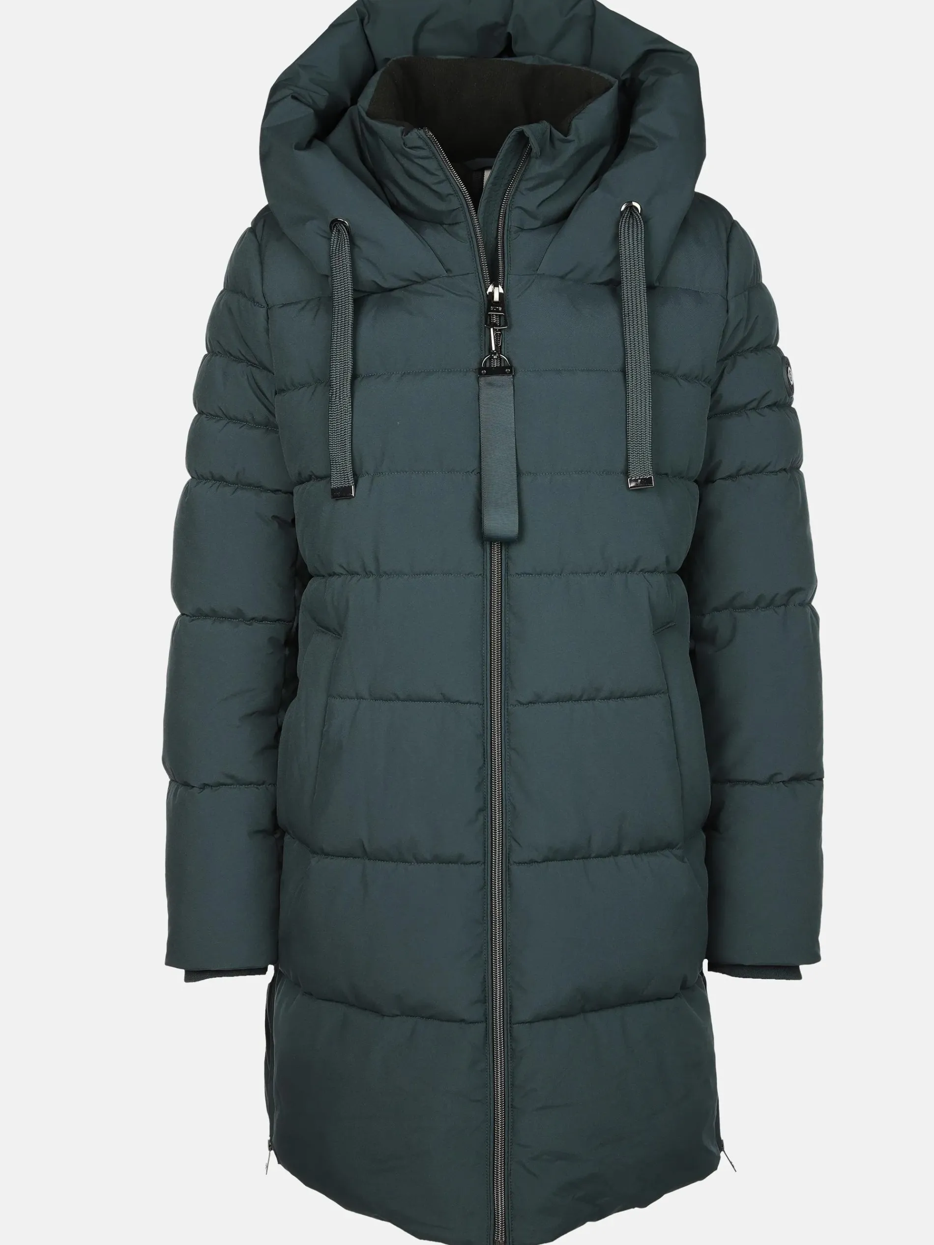 Damen Steppmantel mit Kapuze