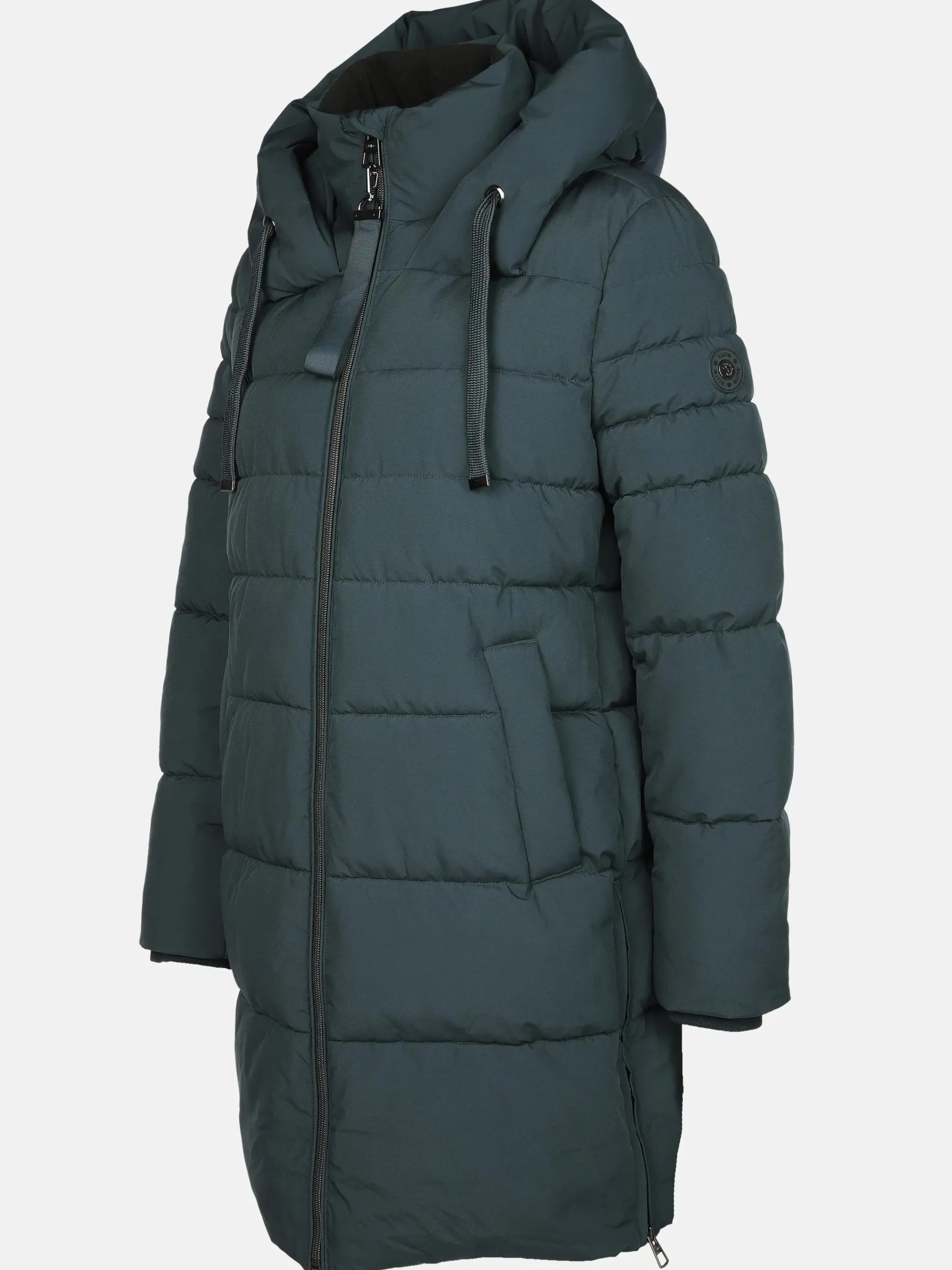 Damen Steppmantel mit Kapuze