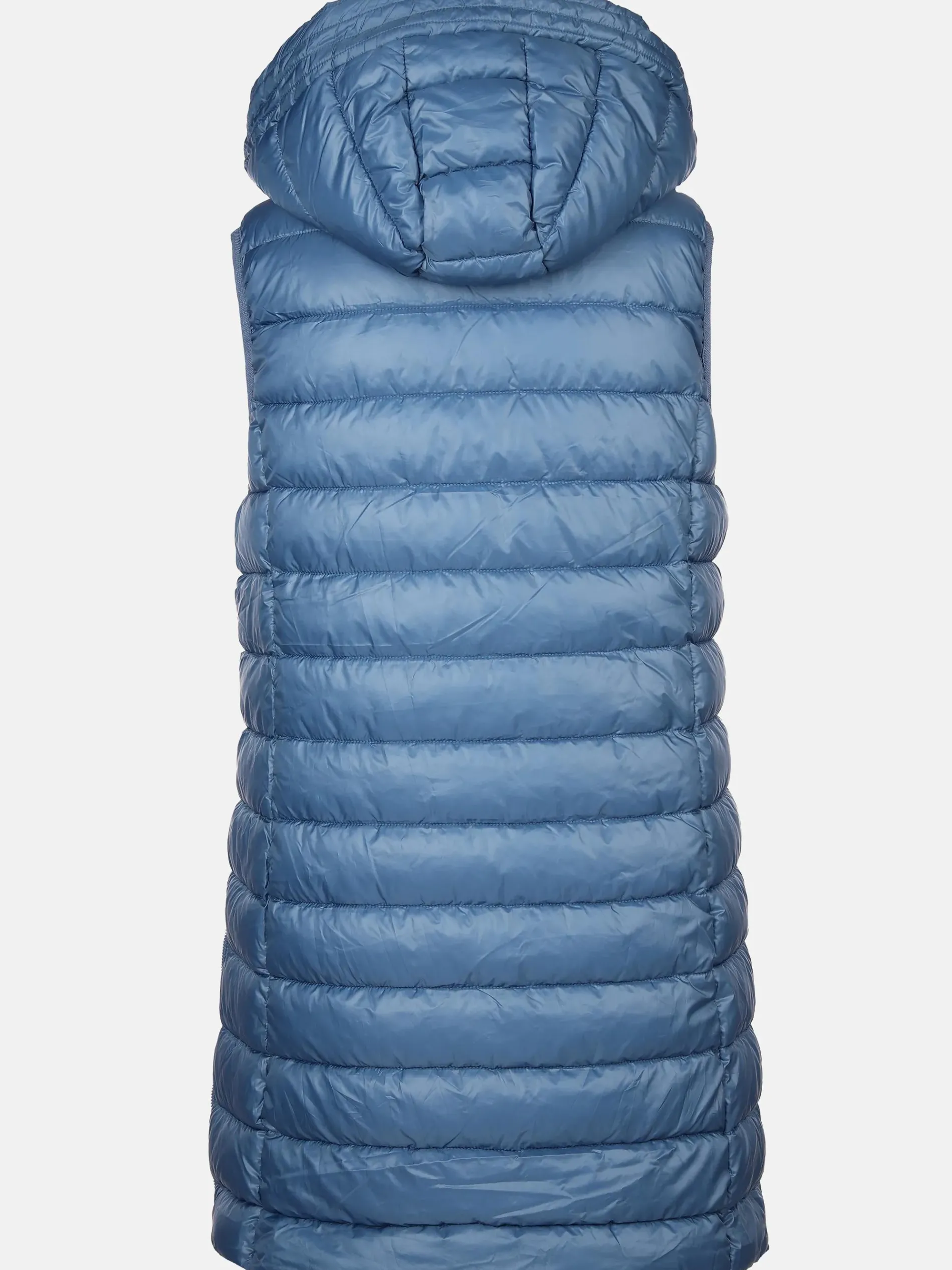 Damen Steppweste mit abnehmbarer Kapuze