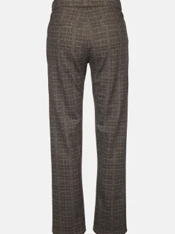 Damen Stoffhose mit Muster