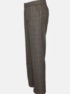 Damen Stoffhose mit Muster