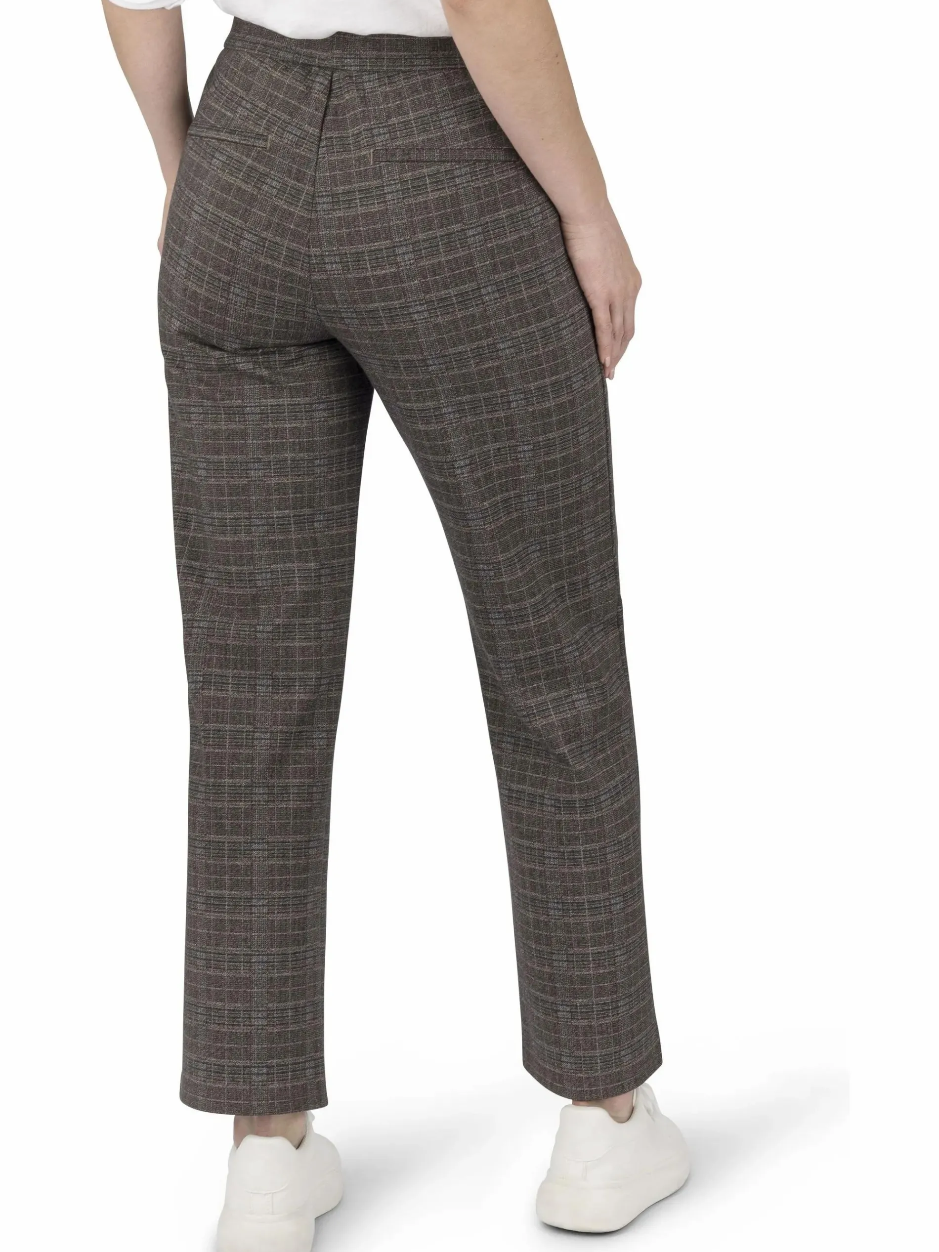 Damen Stoffhose mit Muster