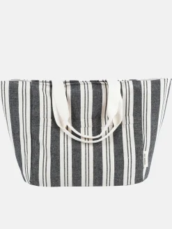Damen Strandtasche mit Streifen