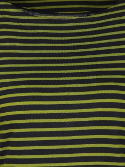 Damen Streifenshirt mit 7/8 Ärmeln