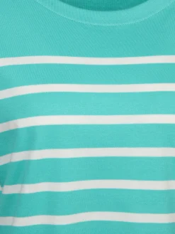 Damen Streifenshirt mit 3/4 Arm